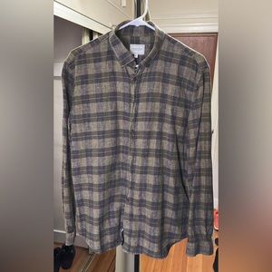 SOLD - Frank & Oak Plaid Shirt